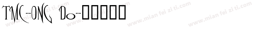 TMC-Ong Do字体转换